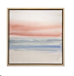 Pink Fog Framed Art by Walmart