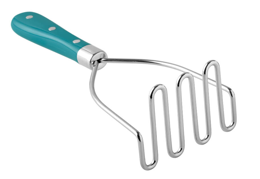 The Pioneer Woman Frontier Collection Stainless Steel Masher, Deep Teal by Walmart