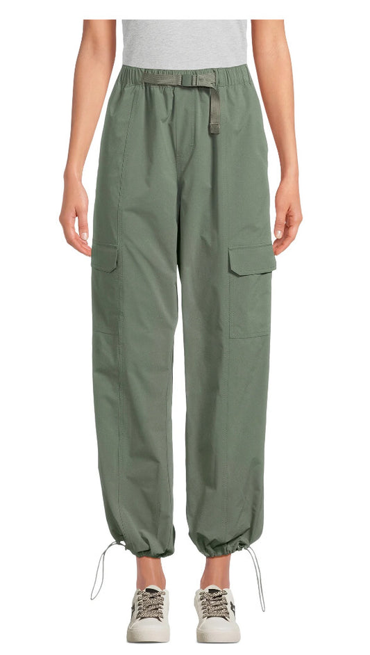 Women’s Belted Cargo Pants – Relaxed Fit, Water-Repellent, Moisture-Wicking Fabric by The Bargin Chic Retail Store