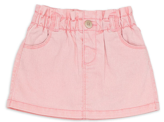 Wonder Nation Baby and Toddler Girl Denim Skort, Sizes 12M-5T by Walmart