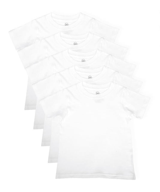 Wonder Nation Boys Crewneck T-Shirt, 5-Pack by Walmart