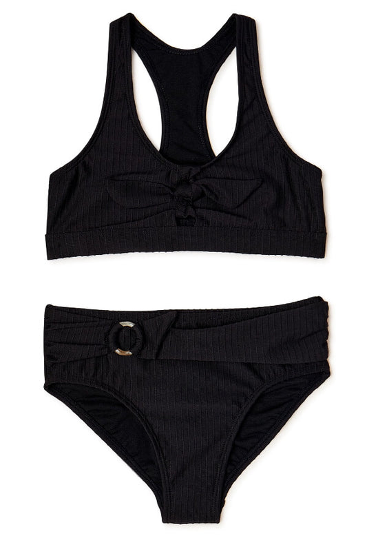 Wonder Nation Girls 2-Piece Bikini Swimsuit with UPF 50+ Sun Protection by Wonder Nation