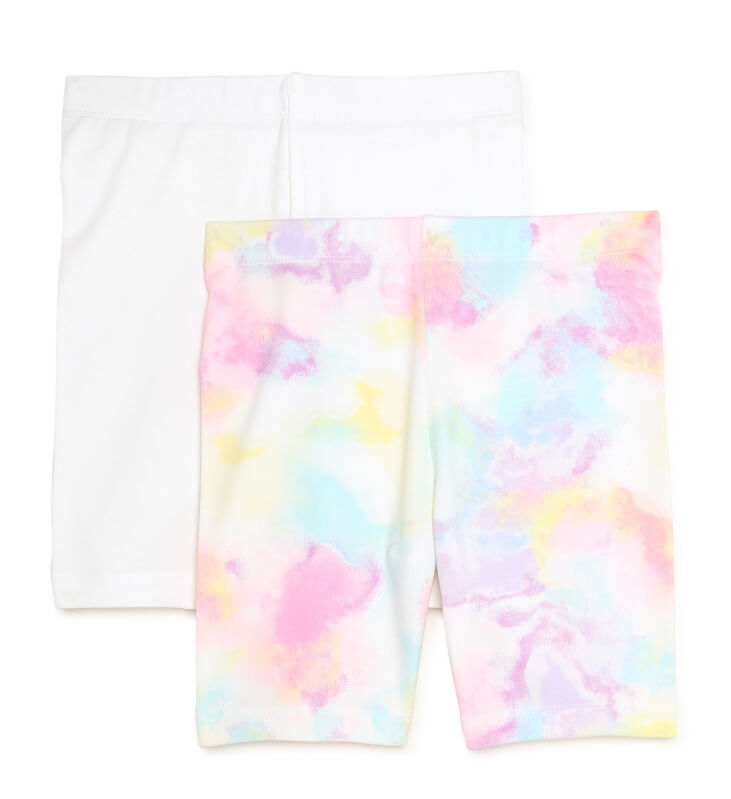 Wonder Nation Girls Bike Shorts, 2-Pack by Walmart