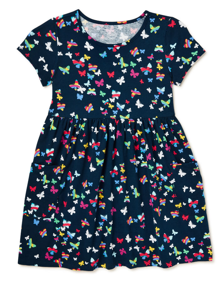 Wonder Nation Girls’ Play Dress by Walmart