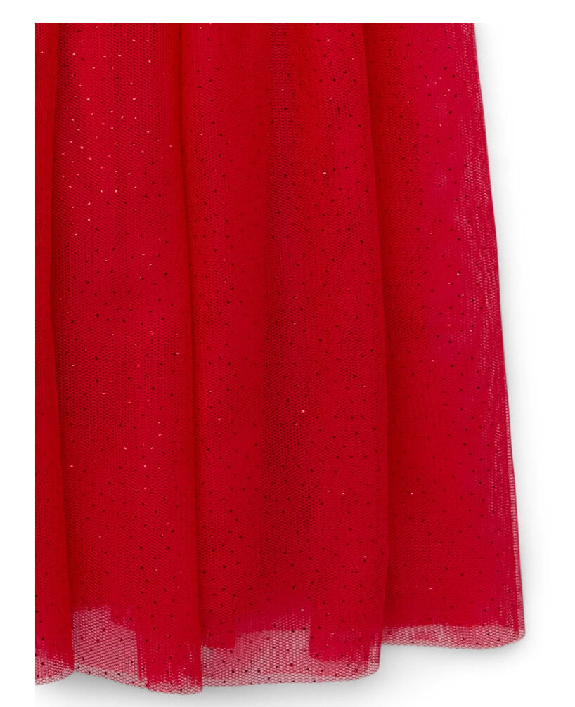 Wonder Nation Toddler Girl Long Sleeve Tutu Dress – Sparkle Tulle Skirt & Soft Pointelle Bodice by Wonder Nation