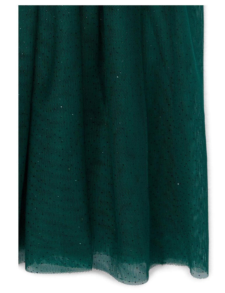 Wonder Nation Toddler Girl Long Sleeve Tutu Dress – Sparkle Tulle Skirt & Soft Pointelle Bodice by Wonder Nation