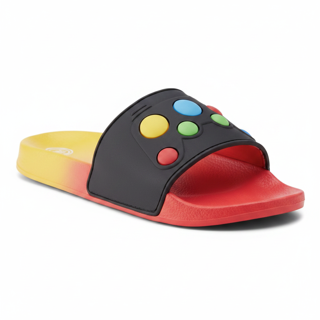 Wonder Nation Little and Big Boys Game Slide Sandals by Wonder Nation