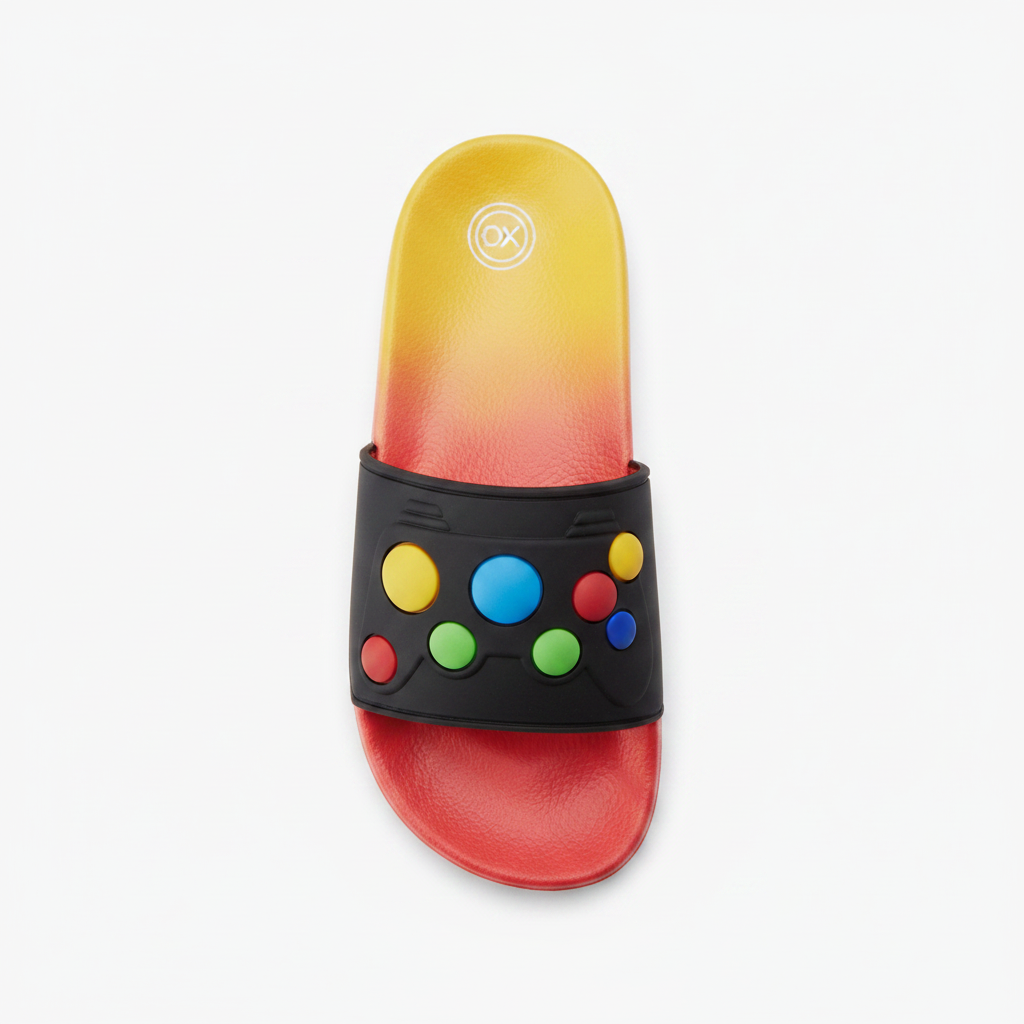 Wonder Nation Little and Big Boys Game Slide Sandals by Wonder Nation