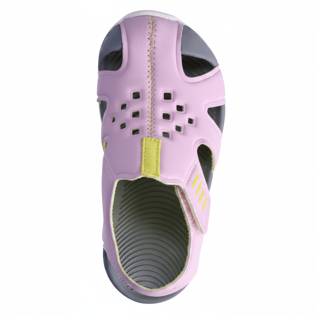 Wonder Nation Toddler Bump Toe Sandals With Cushioned Footbed by Wonder Nation