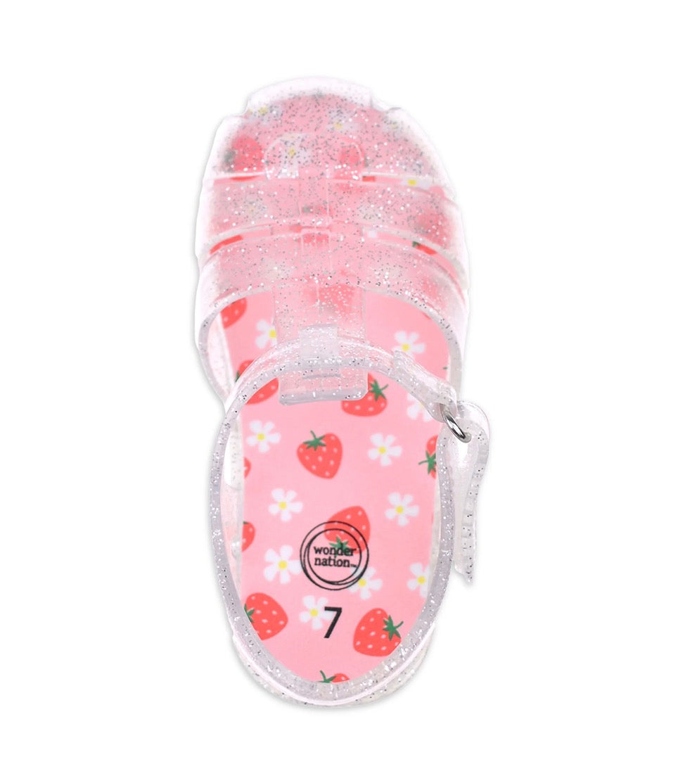 Wonder Nation Toddler Girl's Scented Jelly Sandal by Wonder Nation