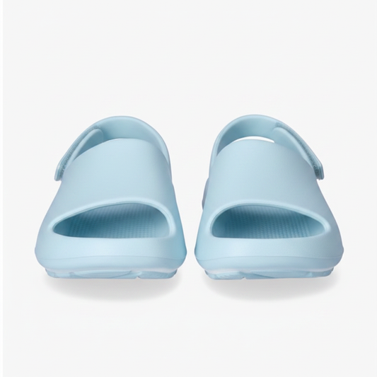 Wonder Nation Toddler Girls Eva Slide Sandals Lightweight Sky Blue by Wonder Nation