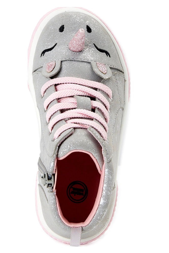 Wonder Nation Toddler Girl Unicorn High Top Sneaker by Wonder Nation