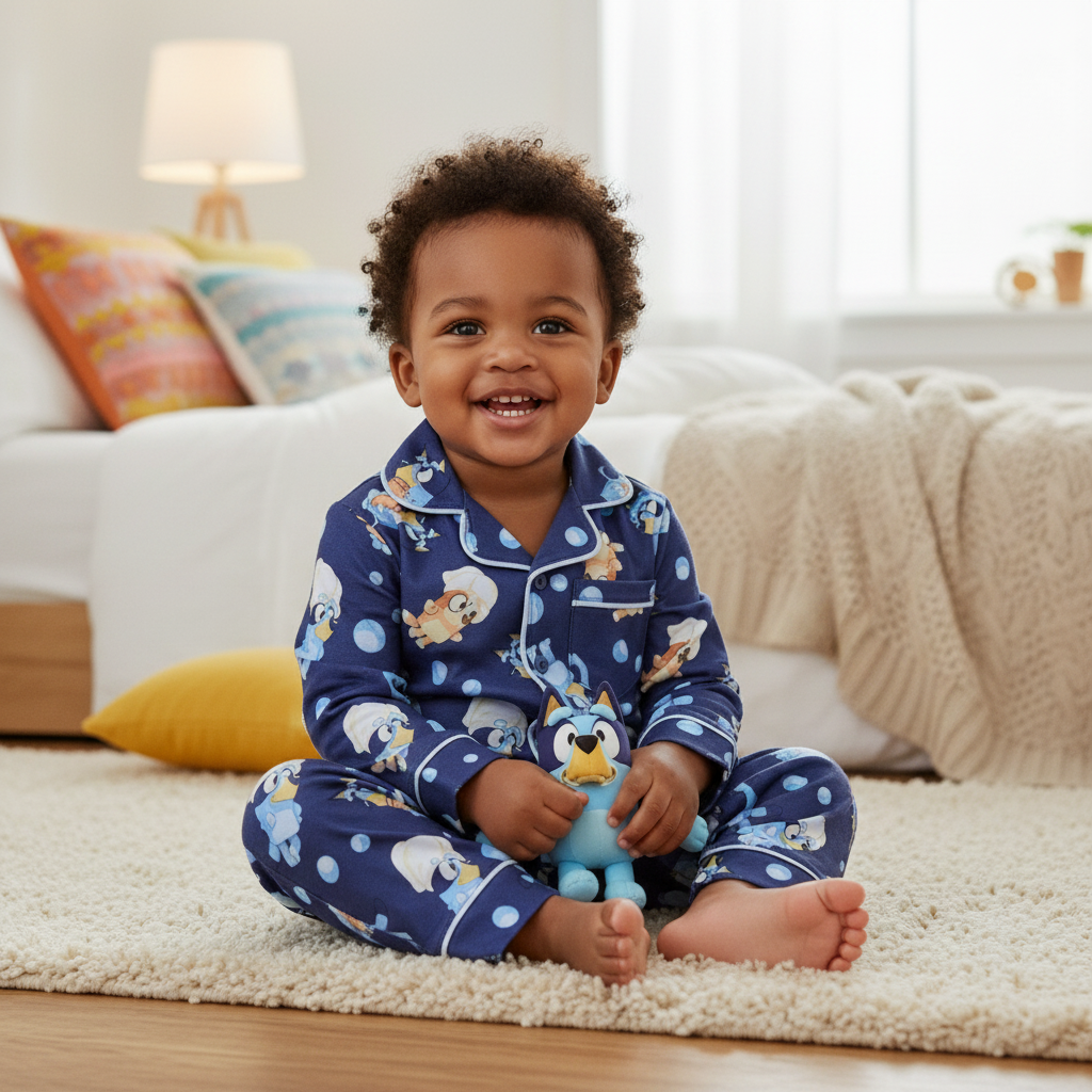 Bluey PJ Lifestyle Shot