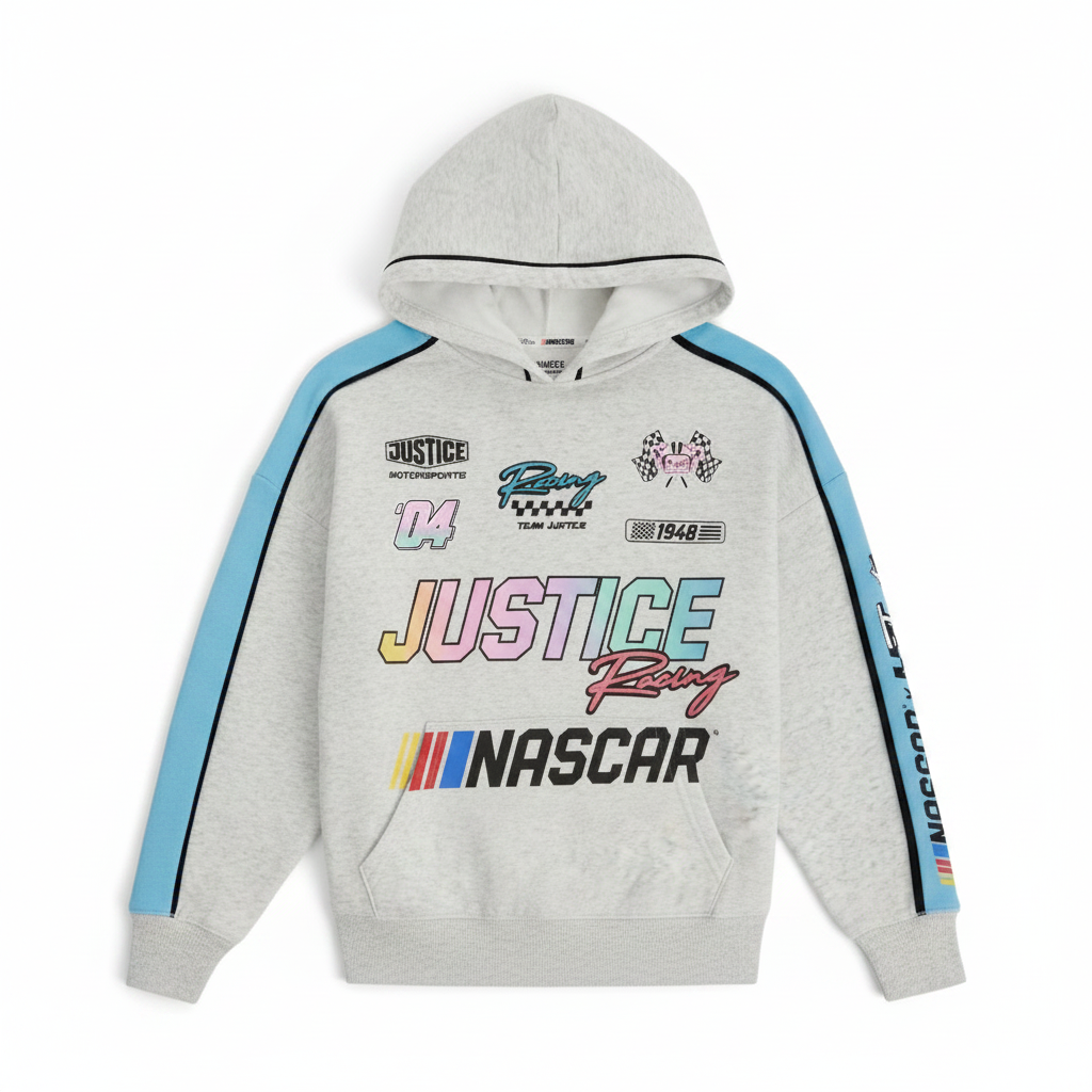 Justice NASCAR Hoodie Hero Shot