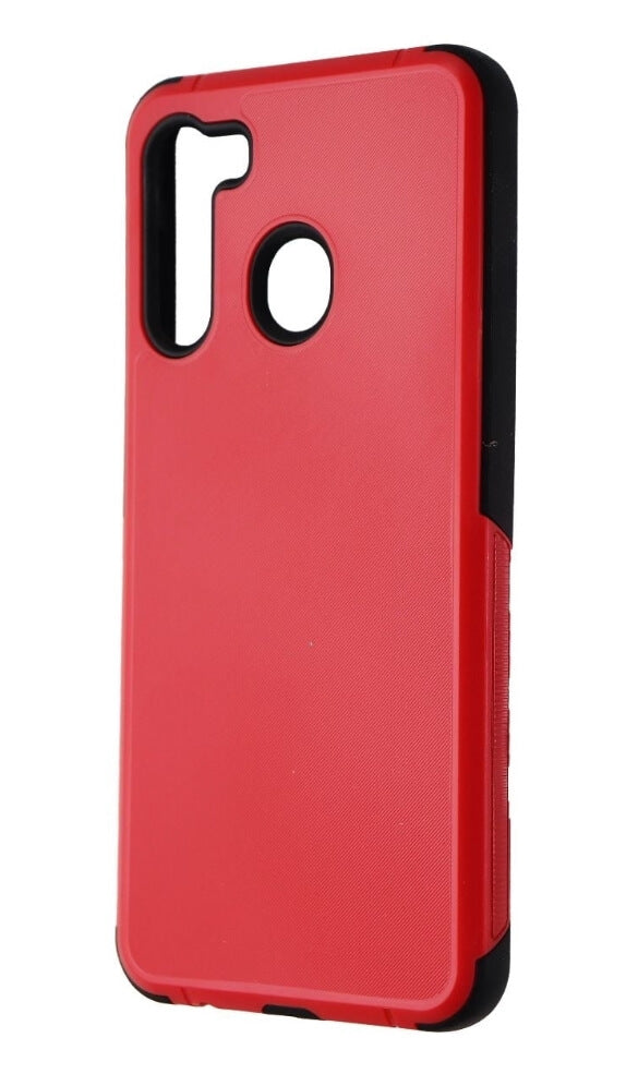 onn. Protect Series Rugged Case for Samsung Galaxy A21 - Red by Walmart