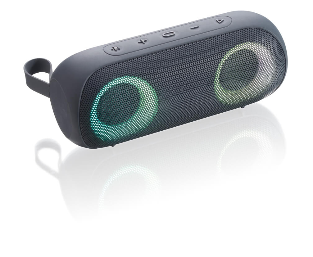 onn. Wireless Bluetooth Speaker with LED Lighting by Onn